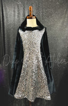 Load image into Gallery viewer, NYE Long Sleeved Hooded Dress