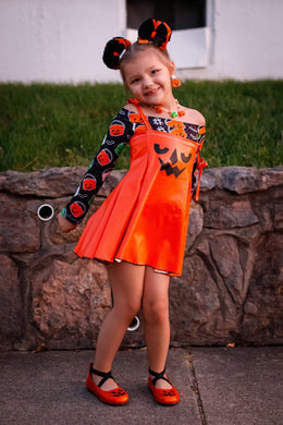 Orange Pumpkin Boo Bucket