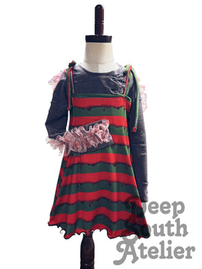 Green & Red Jumper