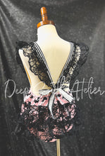 Load image into Gallery viewer, 5T Pink Bats Reagen Romper RTS