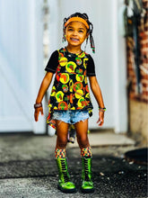 Load image into Gallery viewer, Juneteenth Dramatic Peplum