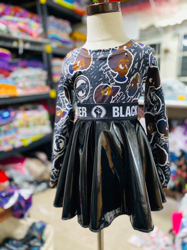 Black Lives Matter Vinyl Skirt