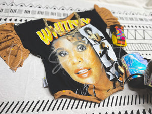 Whitney Upcycle Flutter Romper