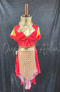 Dora Milaje Inspired Dress