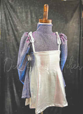 Silver Jumper Skirt