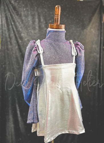 Silver Jumper Skirt