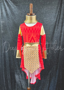Dora Milaje Inspired Dress